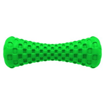 Rubber Shape Cylinder Pet Interactive Dog Chew Toy